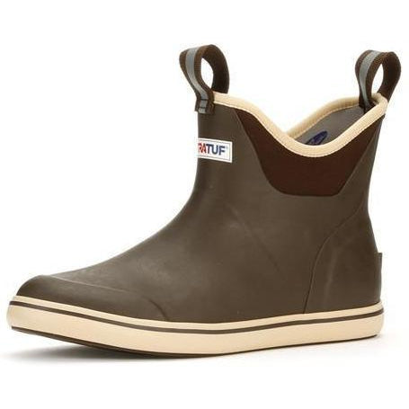 Xtratuf Women's 6" Ankle Deck Waterproof Boot - Brown - XWAB-900 - Overlook Boots