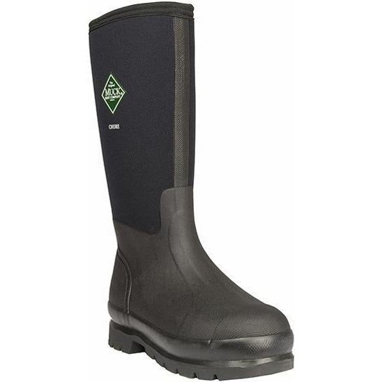 Muck Men's Chore Tall 17" WP Rubber Work Boot - Black - CHH-000A 5 / Medium / Black - Overlook Boots