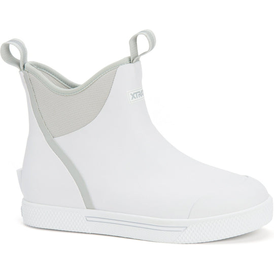 Xtratuf Men's Wheelhouse 6" Ankle Deck Waterproof Boot - White - XMW-100 7.0 / White - Overlook Boots