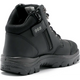 Steel Blue Men's Parkes Side Zipper Waterproof Steel Toe Hiker Work Boot - Black - 812968 - Overlook Boots