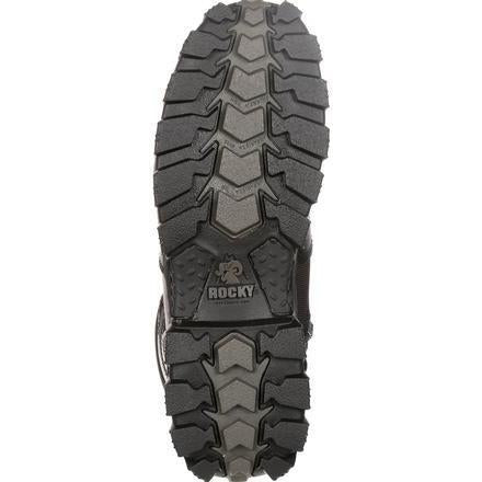 Rocky Men's Alphaforce 8" Zipper Composite Toe Waterproof Duty Boot Black FQ0006173 - Overlook Boots