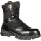 Rocky Men's Alphaforce 8" Zipper Composite Toe Waterproof Duty Boot Black FQ0006173 7.5 / Medium / Black - Overlook Boots