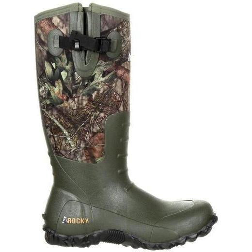 Rocky Men's Core Rubber 19" WP Rubber Hunt Boot - Mossy Oak Camo - RKS0350  - Overlook Boots