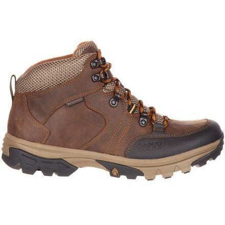 Rocky Men's Endeavor Point Waterproof Hiking Boot - Brown - RKS0300  - Overlook Boots