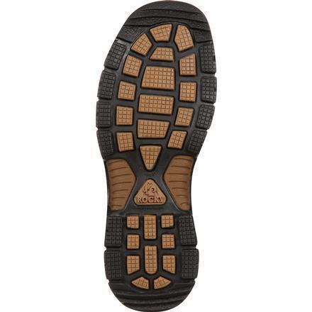 Rocky Men's Mobilite 6" Steel Toe Waterproof Work Boot - Brown - FQ0006114 - Overlook Boots