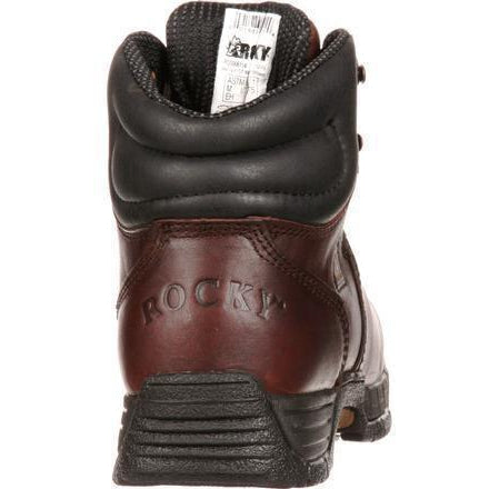 Rocky Men's Mobilite 6" Waterproof Work Boot - Brown - FQ0007114  - Overlook Boots