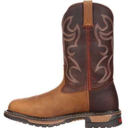 Rocky Men's Original Ride Branson Roper Western Boot Brown - FQ0002732  - Overlook Boots
