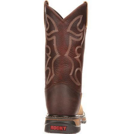 Rocky Men's Original Ride Branson Roper Western Boot Brown - FQ0002732  - Overlook Boots