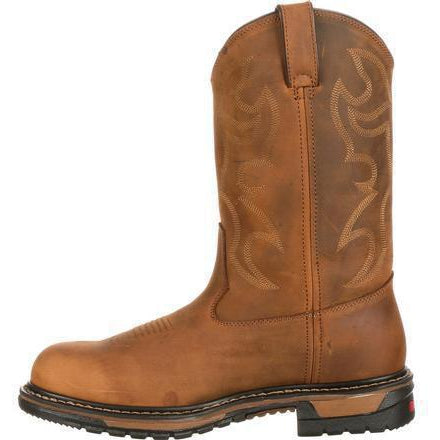 Rocky Men's Original Ride Branson Waterproof Steel Toe Western Boot-FQ0002809 - Overlook Boots