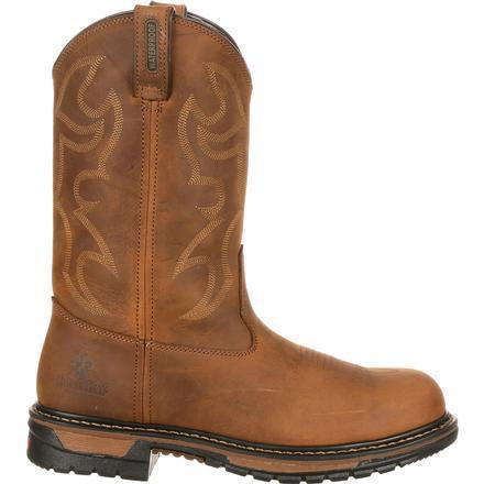 Rocky Men's Original Ride Branson WP Steel Toe Western Boot-FQ0002809  - Overlook Boots