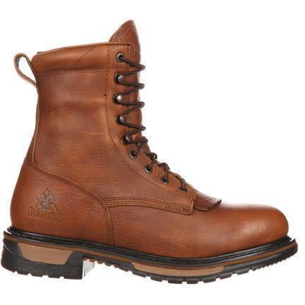 Rocky Men's Original Ride Lacer 9" Waterproof Western Boot - Brown - FQ0002723 - Overlook Boots