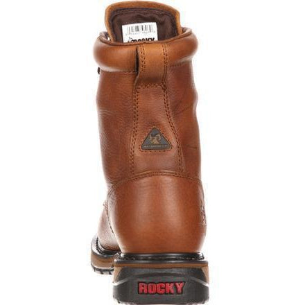 Rocky Men's Original Ride Lacer 9" Waterproof Western Boot - Brown - FQ0002723 - Overlook Boots