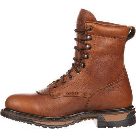 Rocky Men's Original Ride Lacer 9" Waterproof Western Boot - Brown - FQ0002723 - Overlook Boots