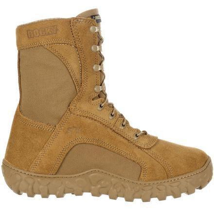 Rocky Men's S2V Gore-Tex Waterproof Insulated Military Boot - Brown- RKC055 - Overlook Boots