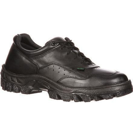 Rocky Men's TMC Postal-Approved Duty Shoe - Black  - FQ0005001 7.5 / Medium / Black - Overlook Boots