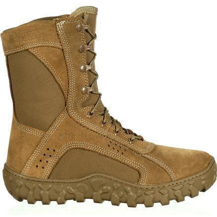 Rocky Men's USA Made S2V Tactical Military Boot - Brown - RKC050  - Overlook Boots