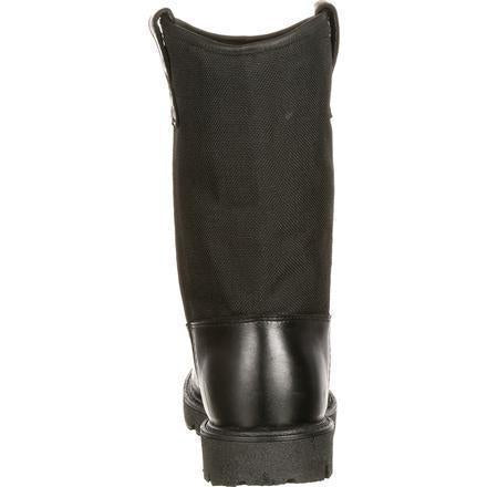 Rocky Men's Warden Pull-On Wellington Duty Boot - Black - FQ0006300  - Overlook Boots