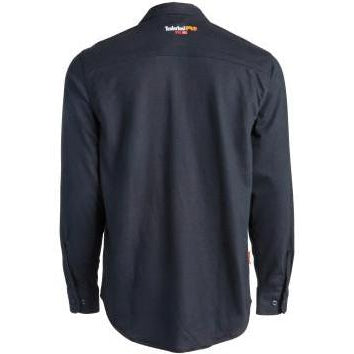 Timberland Pro Men's FR Cotton Core Work Shirt - Black Print - TB0A236VT51  - Overlook Boots