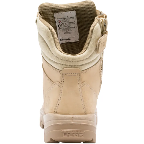 Steel Blue Men's Southern Cross 6" Side Zipper Waterproof Steel Toe Work Boot - Sand - 812961 - Overlook Boots