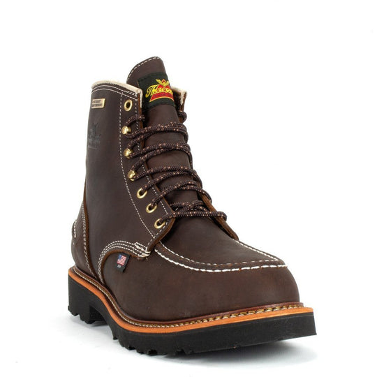 Thorogood Men's Flyway 6" USA Made Waterproof Work Boot - Brown - 814-4140 - Overlook Boots
