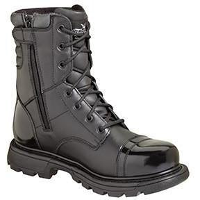 Thorogood Men's GEN-flex 8" Side Zip Jump Tactical Boot Black 834-6888 7 / Medium / Black - Overlook Boots