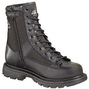 Thorogood Men's Station GEN-flex2 8" Side Zipper Duty Boot Black-834-7991 7.0 / Medium / Black - Overlook Boots