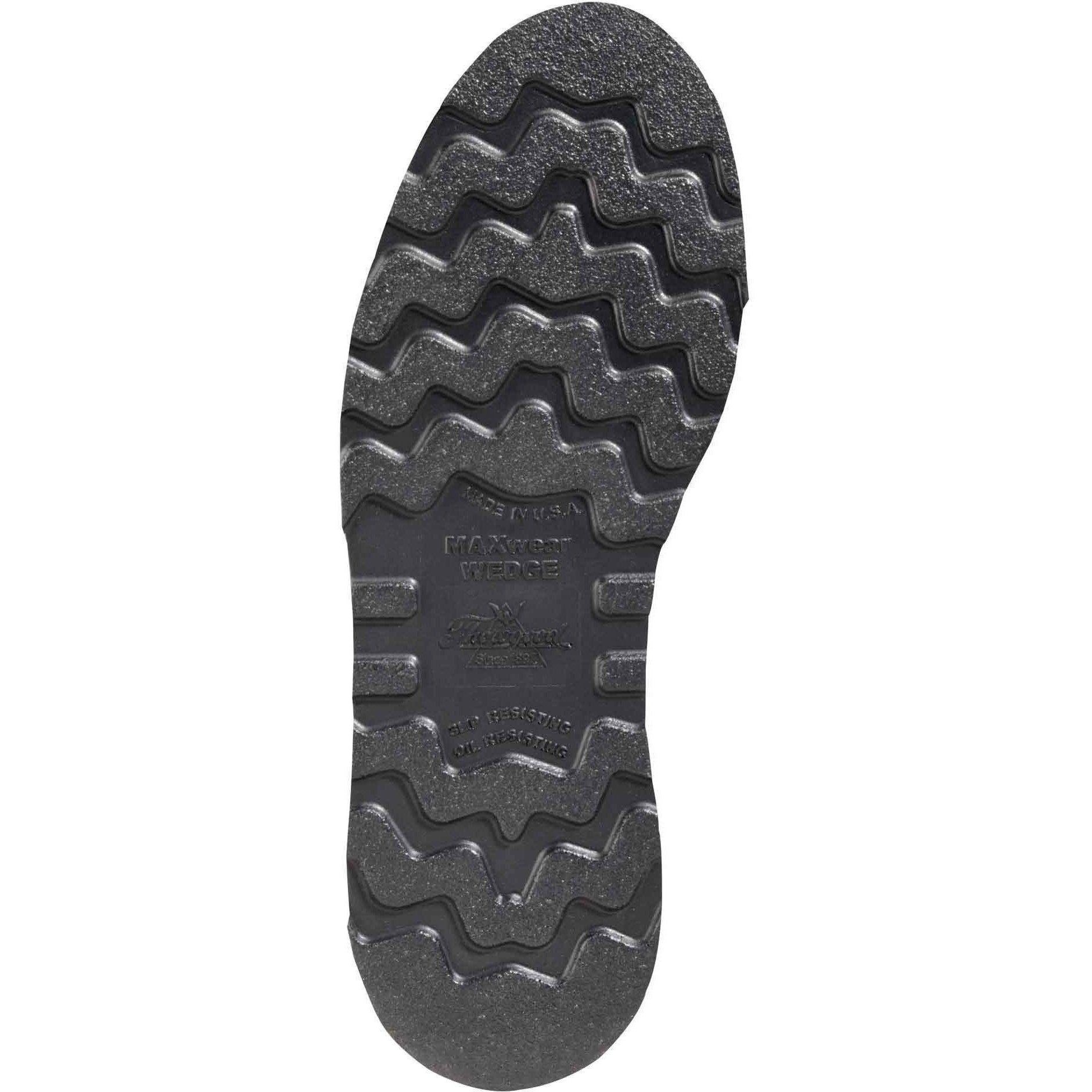 Thorogood Men's USA Made 1957 6" Moc Toe Waterproof Wedge Work Boot Brown - 814-3600 - Overlook Boots