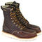 Thorogood Men's USA Made 1957 8" Moc Safety Toe Waterproof Wedge Work Boot 804-3800 8.0 / Medium / Brown - Overlook Boots