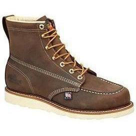 Thorogood Men's USA Made Amer. Heritage 6" Moc Toe Wedge Work Boot 814-4203  - Overlook Boots