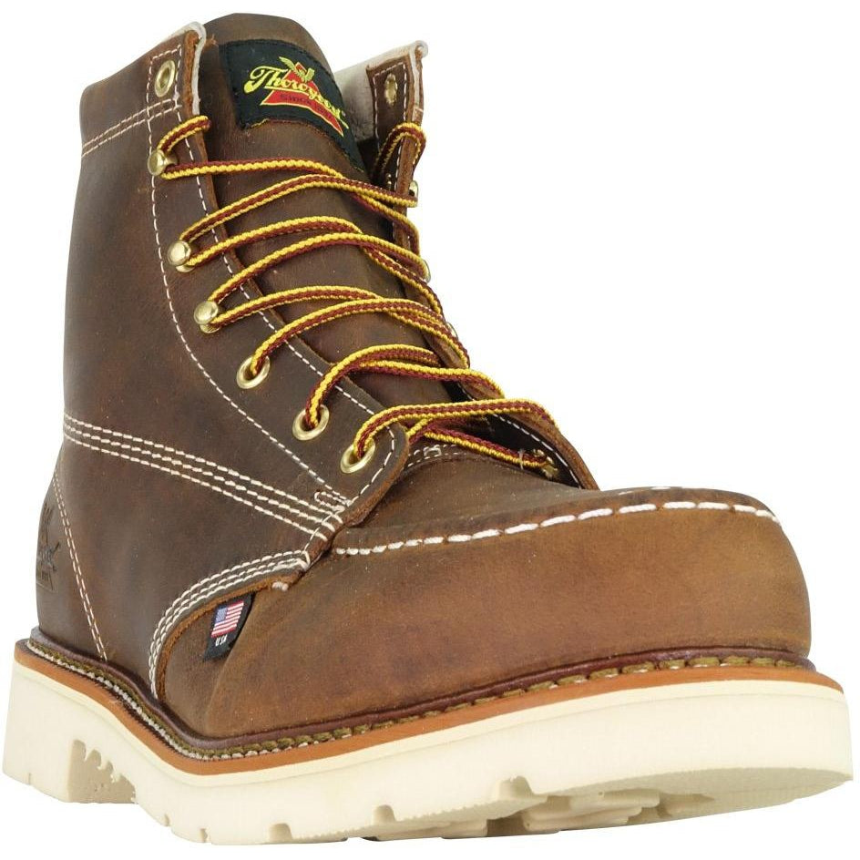 Thorogood Men's USA Made Amer. Heritage 6" Stl Toe Work Boot- 804-4375  - Overlook Boots