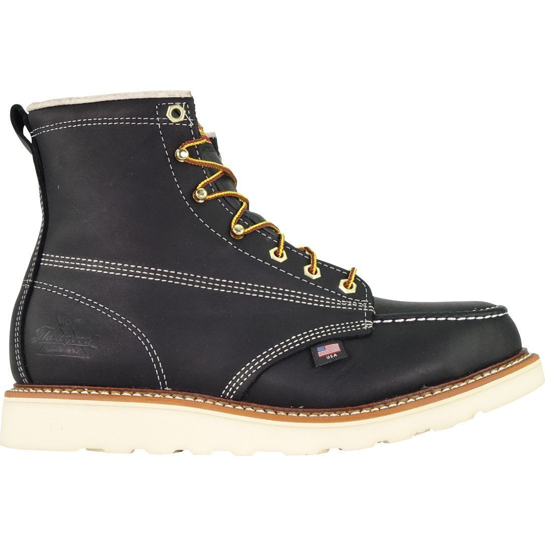 Thorogood Men's USA Made American Heritage 6" Wedge Work Boot - 814-6201  - Overlook Boots