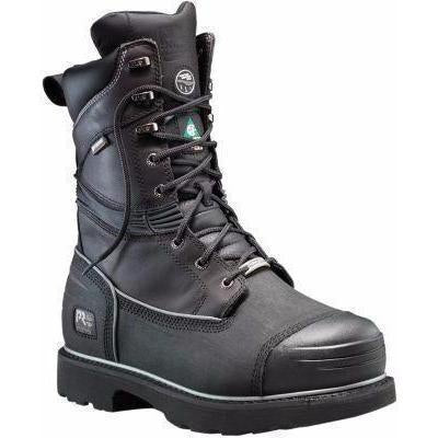 Timberland PRO Men's 10" Stl Toe Ins Metguard Work Boot TB053531001 7 / Medium / Black - Overlook Boots
