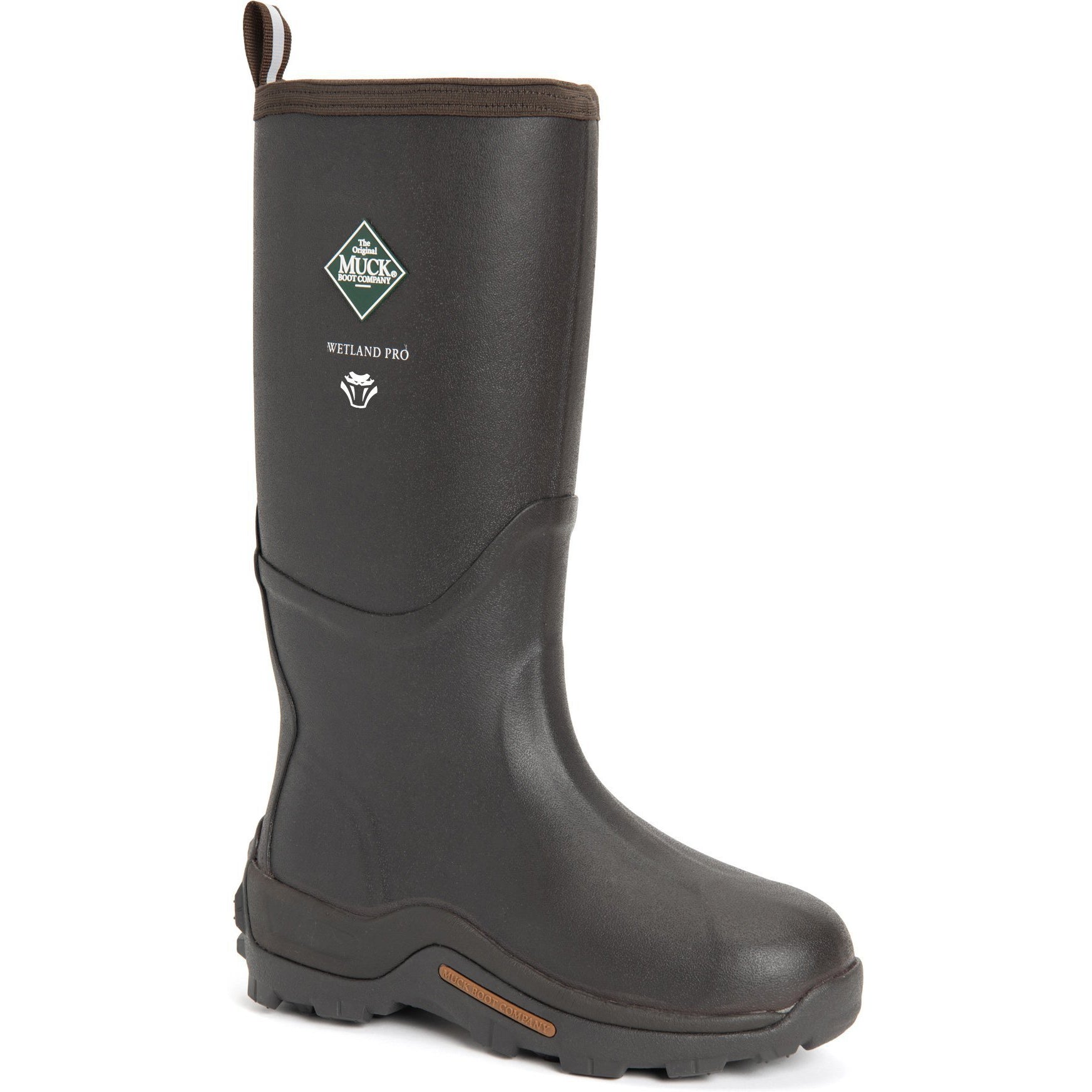 Muck Men's Wetland Pro Snake WP Outdoor Rubber Work Boot - Brown - WETP-900 5 / Medium / Brown - Overlook Boots