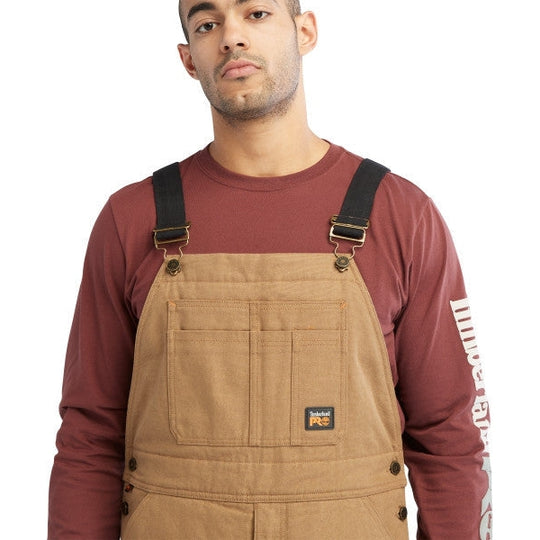 Timberland Pro Men's Gritman 100G Insulated Bib -Wheat- TB0A55RTD02  - Overlook Boots