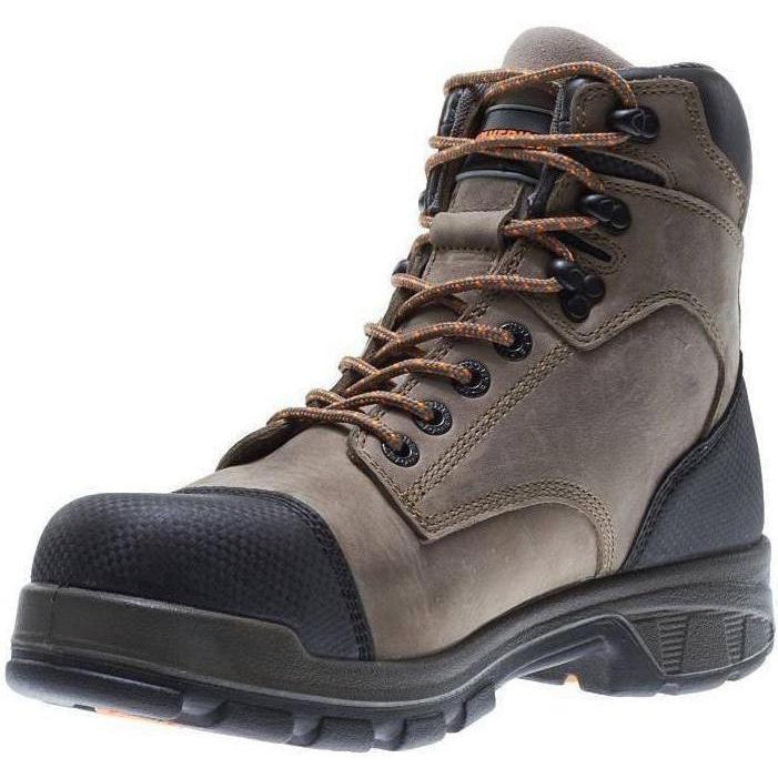 Wolverine Men's Blade LX Safety Toe WP Work Boot - Brown - W10653  - Overlook Boots