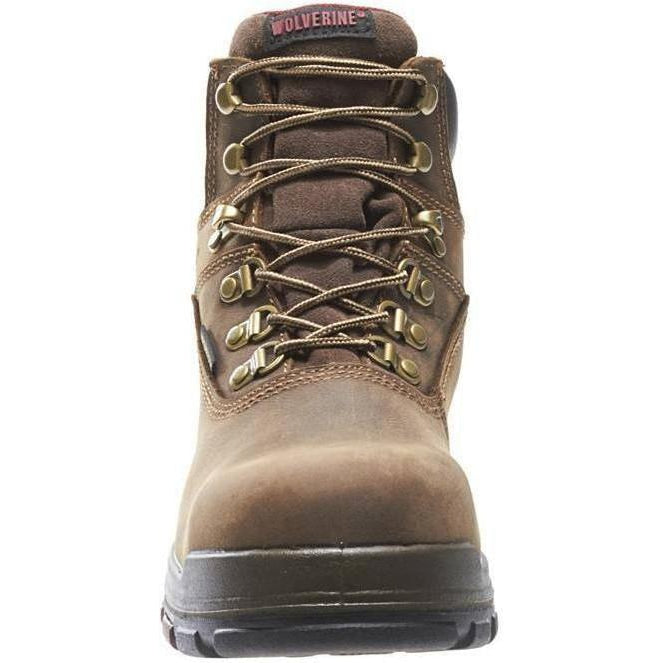 Wolverine Men's Cabor EPX 6" Comp Toe WP Work Boot - Brown - W10314  - Overlook Boots