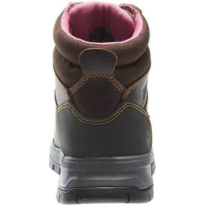 Wolverine Women's Piper 6" Comp Toe WP EH Work Boot - Brown - W10180  - Overlook Boots