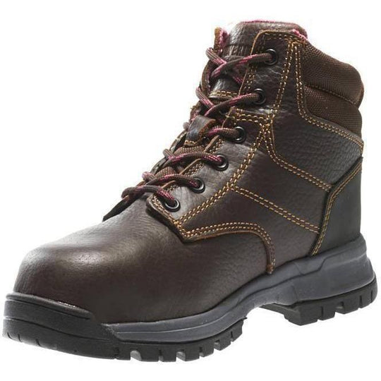 Wolverine Women's Piper 6" Composite Toe Waterproof Electrical Hazard Work Boot - Brown - W10180 - Overlook Boots