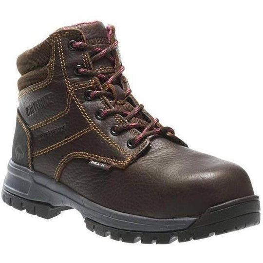 Wolverine Women's Piper 6" Composite Toe Waterproof Electrical Hazard Work Boot - Brown - W10180 5 / Medium / Brown - Overlook Boots