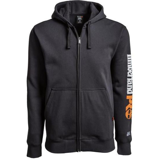 Timberland Pro Men's HHS Full-Zip Work Hoodie - Black - TB0A235X001 Small / Black - Overlook Boots