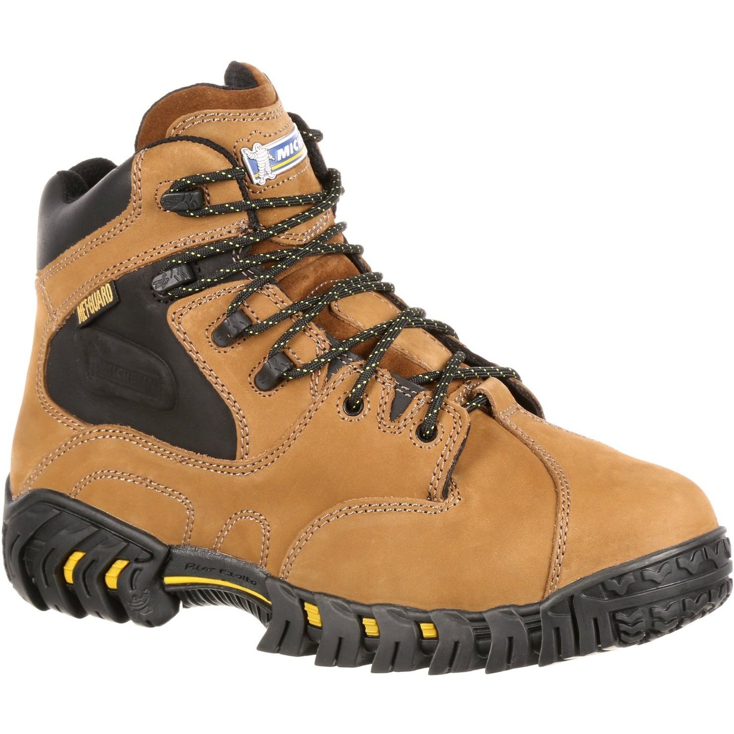 Michelin Men's 6" Steel Toe Internal Metguard Work Boot- Brown- XPX763 7.5 / Medium / Brown - Overlook Boots