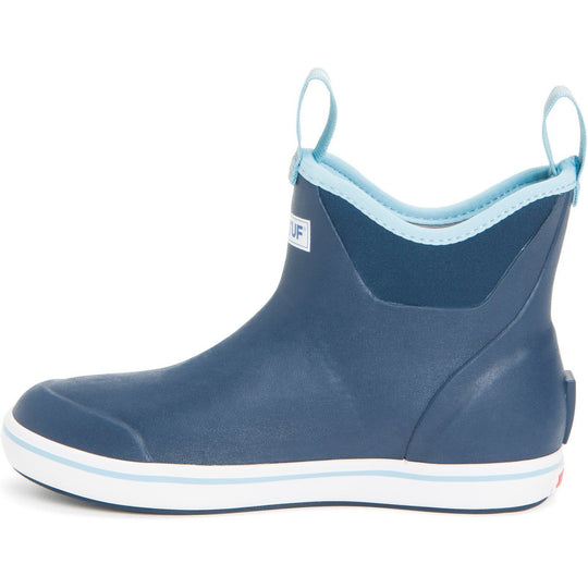 Xtratuf Women's 6" Ankle Deck Waterproof Boot - Navy - XWAB-201 - Overlook Boots