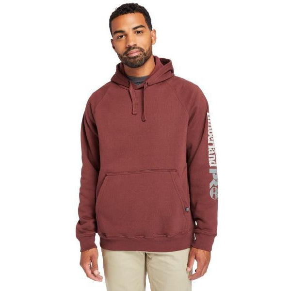 Timberland Pro Men's HH Sport Work Pullover - Maroon - TB0A1HVY644 Small / Maroon - Overlook Boots
